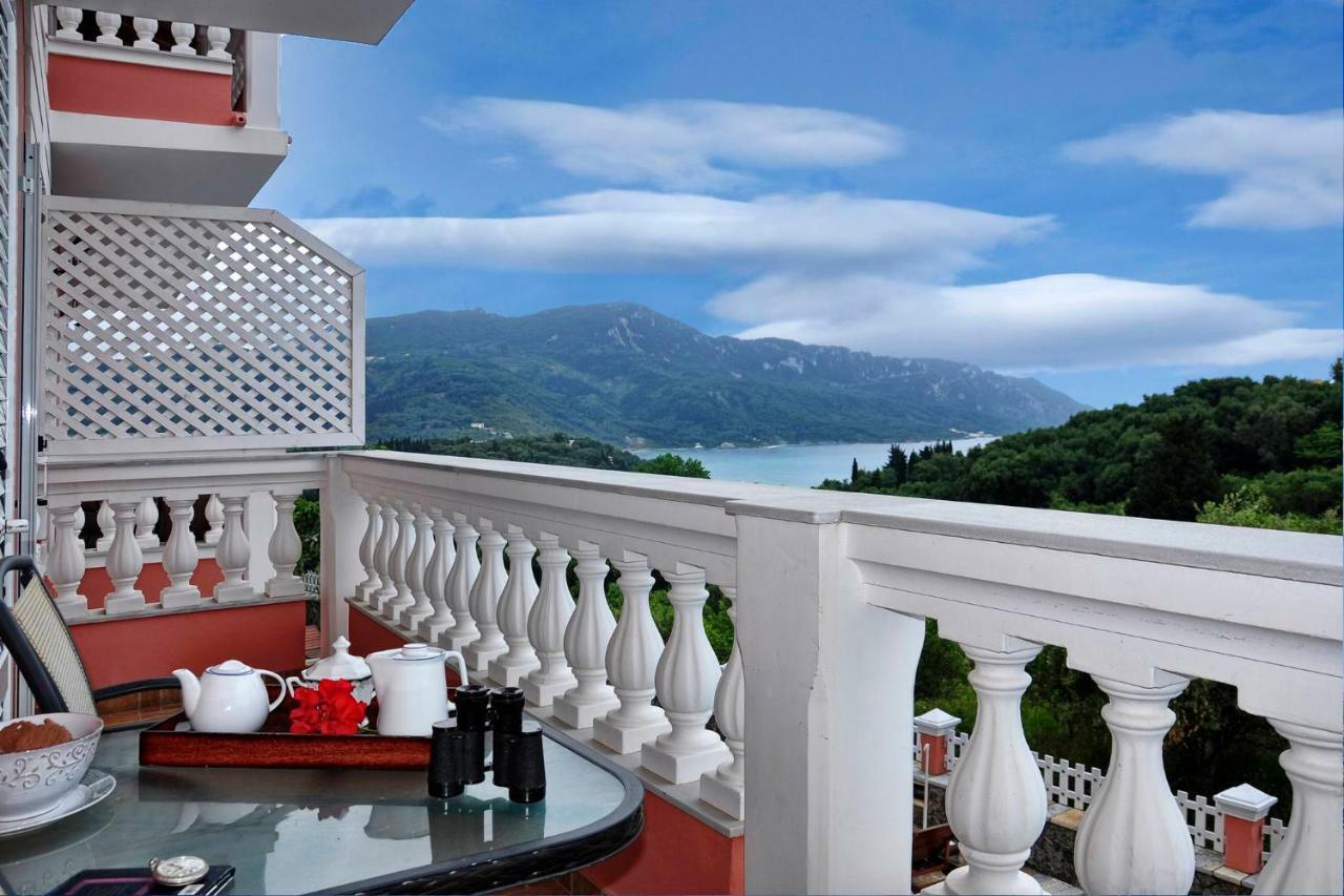 Angela Pool Apartments Agios Georgios Pagon Luaran gambar