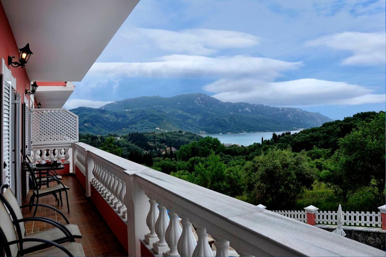 Angela Pool Apartments Agios Georgios Pagon Luaran gambar