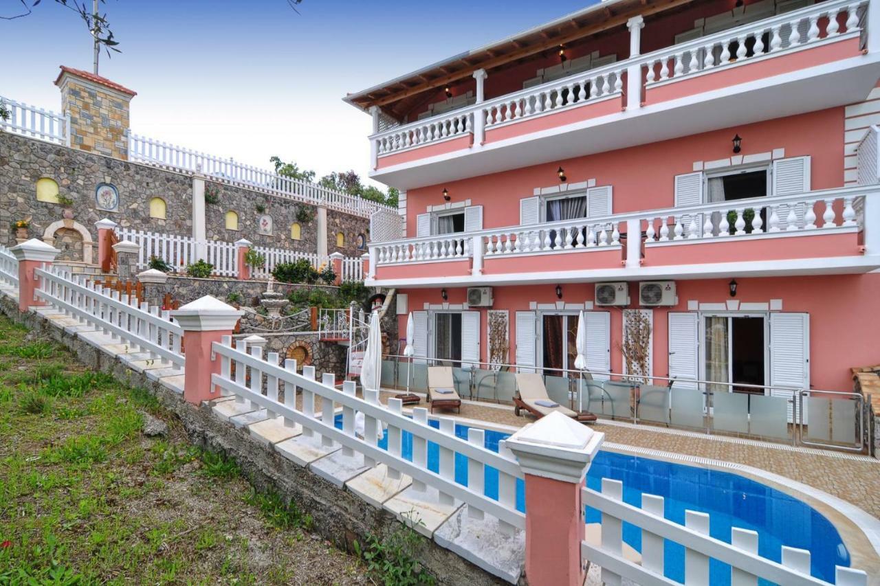 Angela Pool Apartments Agios Georgios Pagon Luaran gambar