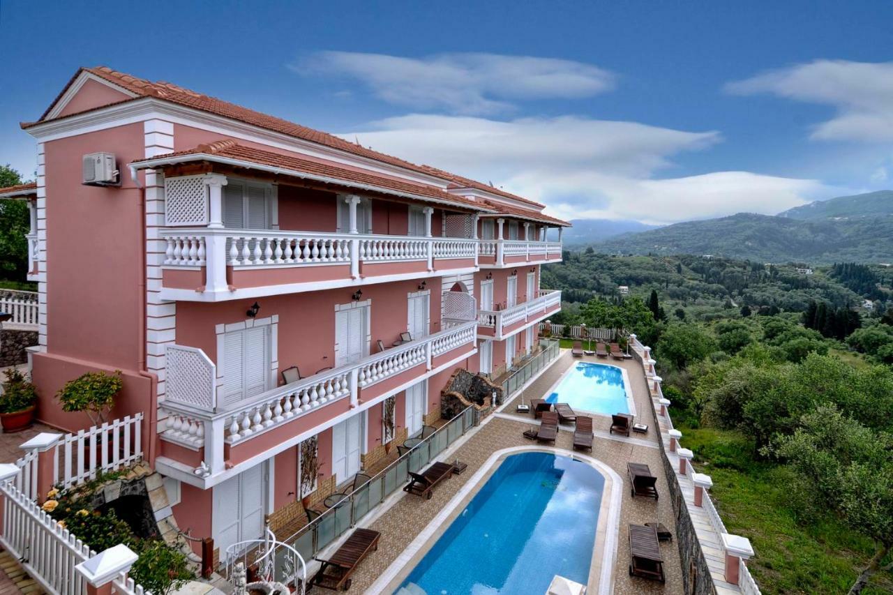 Angela Pool Apartments Agios Georgios Pagon Luaran gambar